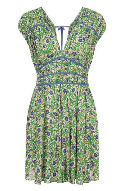 Женское платье из вискозы POUPETTE ST BARTH, арт. WCIR25NBHNB