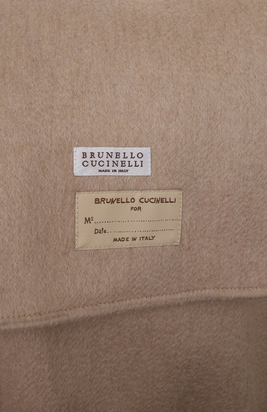 Кашемировое пальто Brunello Cucinelli MD5039613 Бежевый  MD5039613 Фото 6