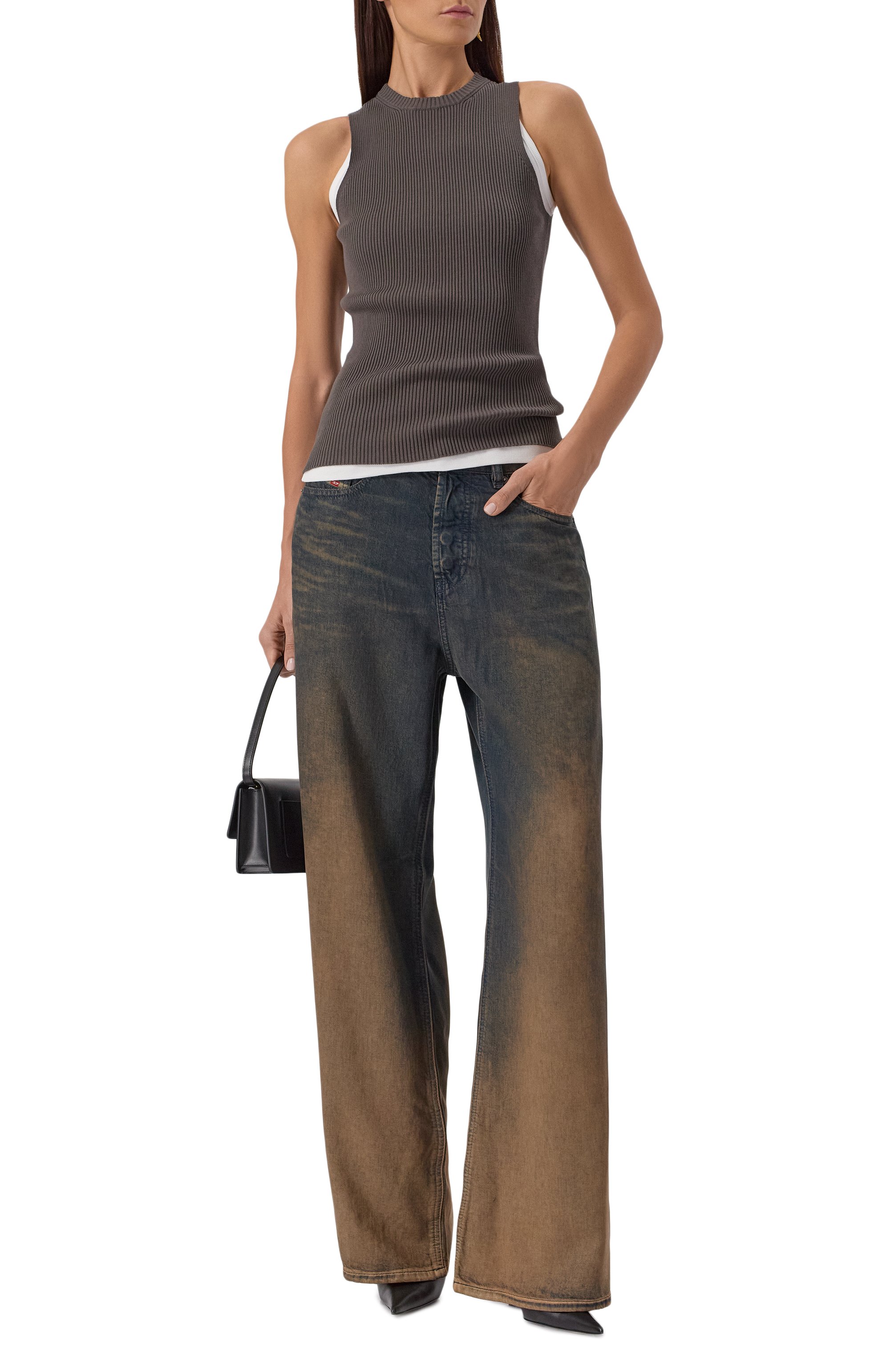 Топ из вискозы RICK OWENS, арт. RP02E4635/RIBVI, фото 2