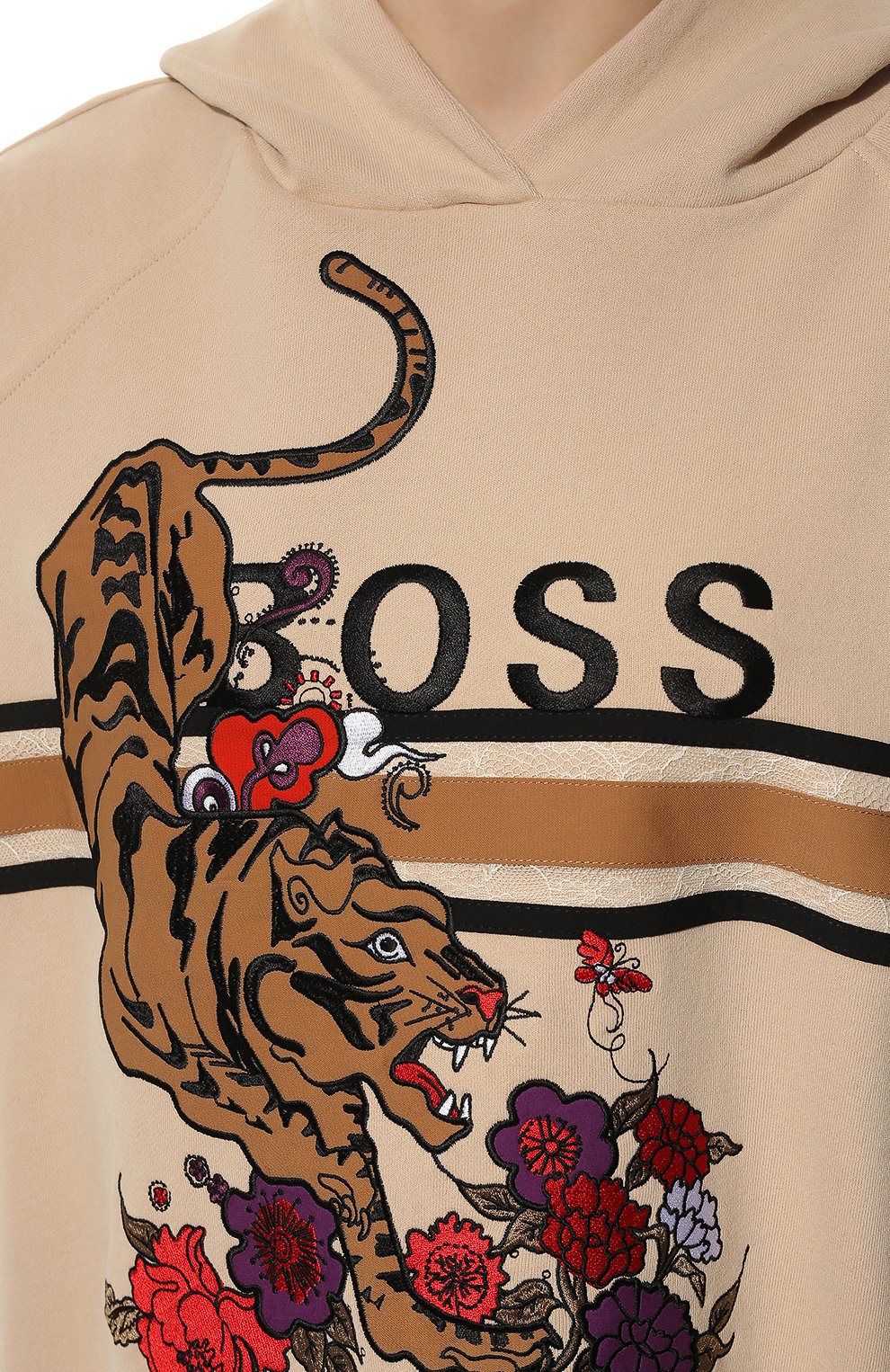 Хлопковое худи BOSS, арт. 50468052, фото 5