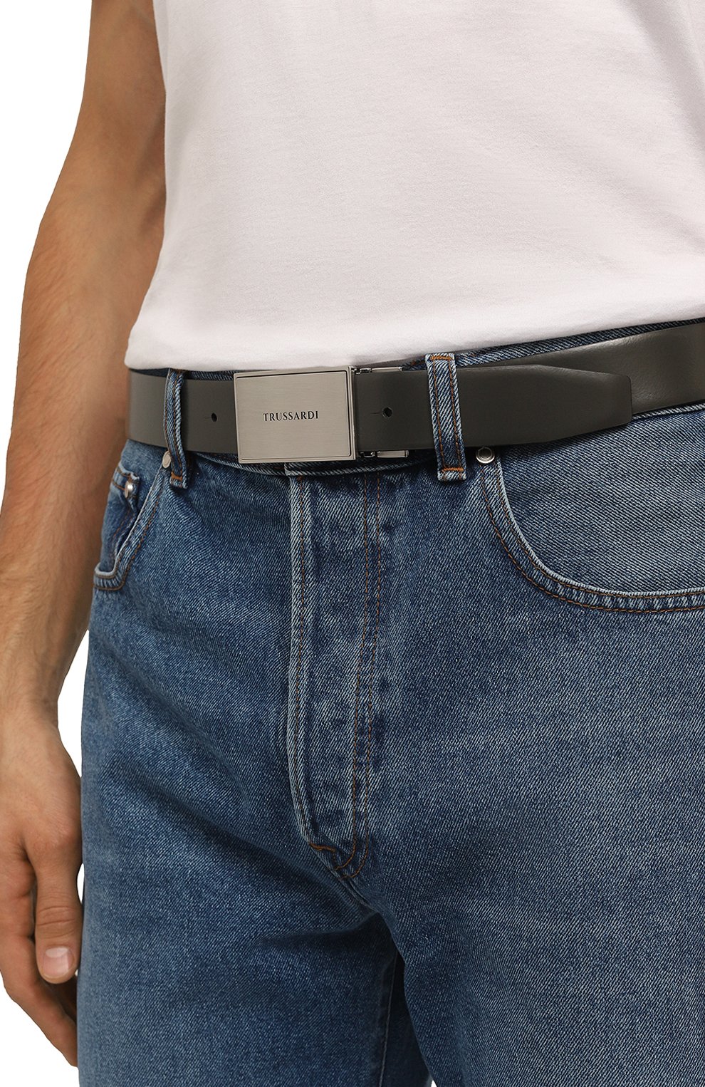 Двусторонний ремень TRUSSARDI, арт. 71L00190-9Y099999,  фото 3