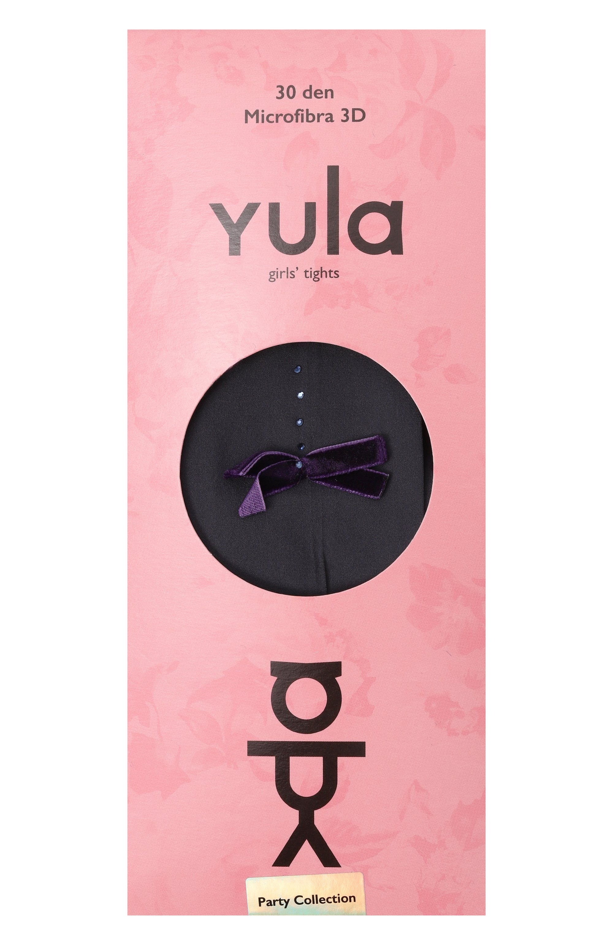 Колготки 30 den YULA темно-серого цвета по цене 1590 руб., арт. YU-102, фото 1 Колготки 30 den YULA, арт. YU-102, фото 1