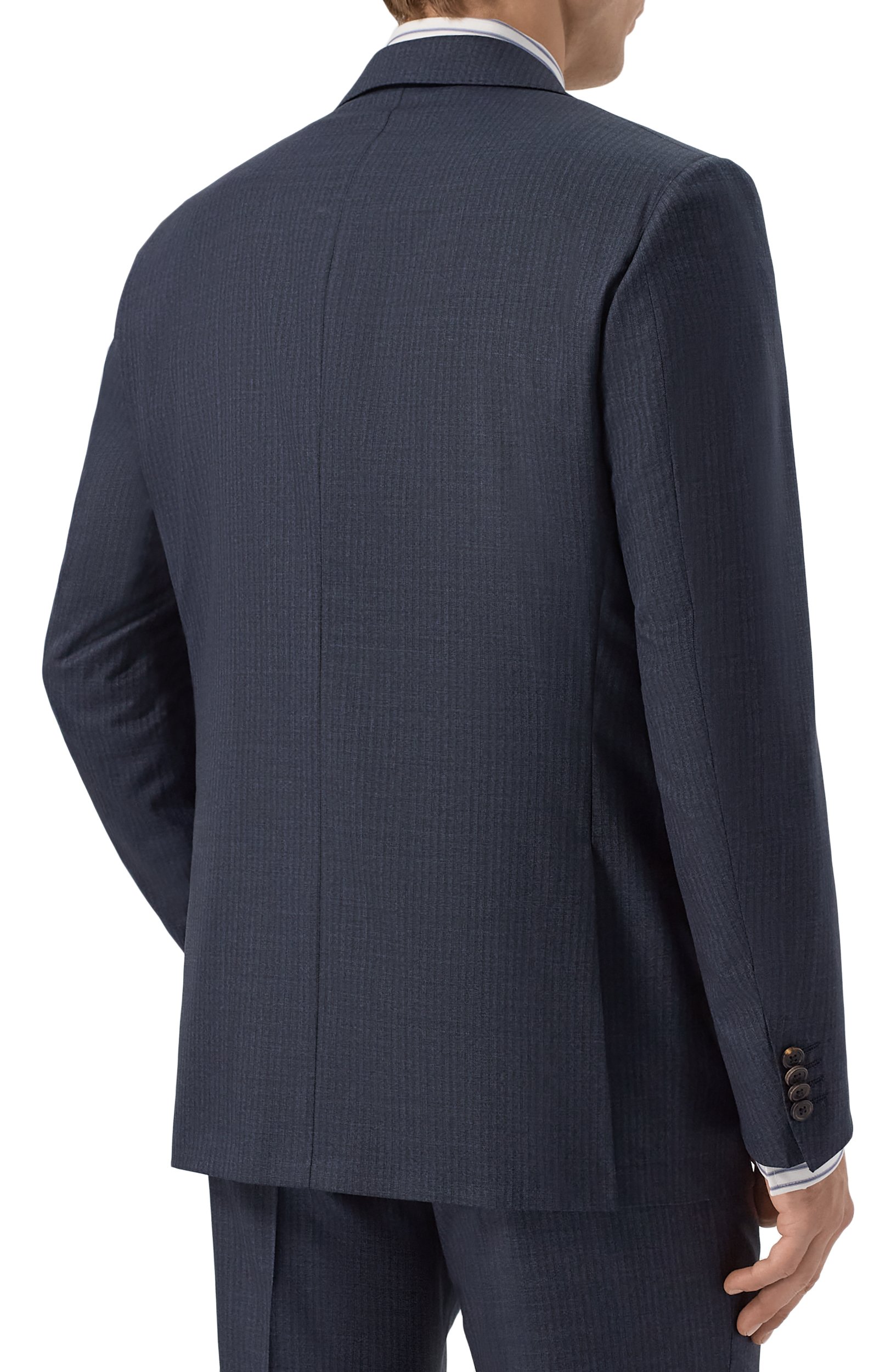 Шерстяной костюм CORNELIANI темно-синего цвета по цене 206500 руб., арт. 286008/2A17232_SET, фото 3 Шерстяной костюм CORNELIANI, арт. 286008/2A17232_SET, фото 3