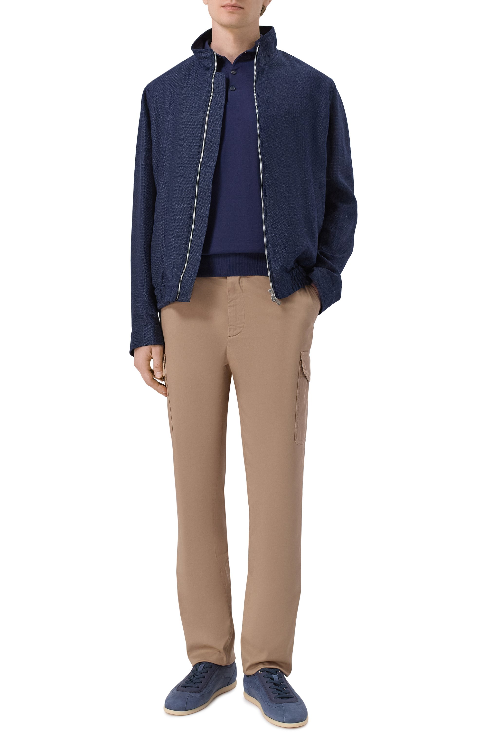 Хлопковое поло BRUNELLO CUCINELLI, арт. M29800195, фото 2