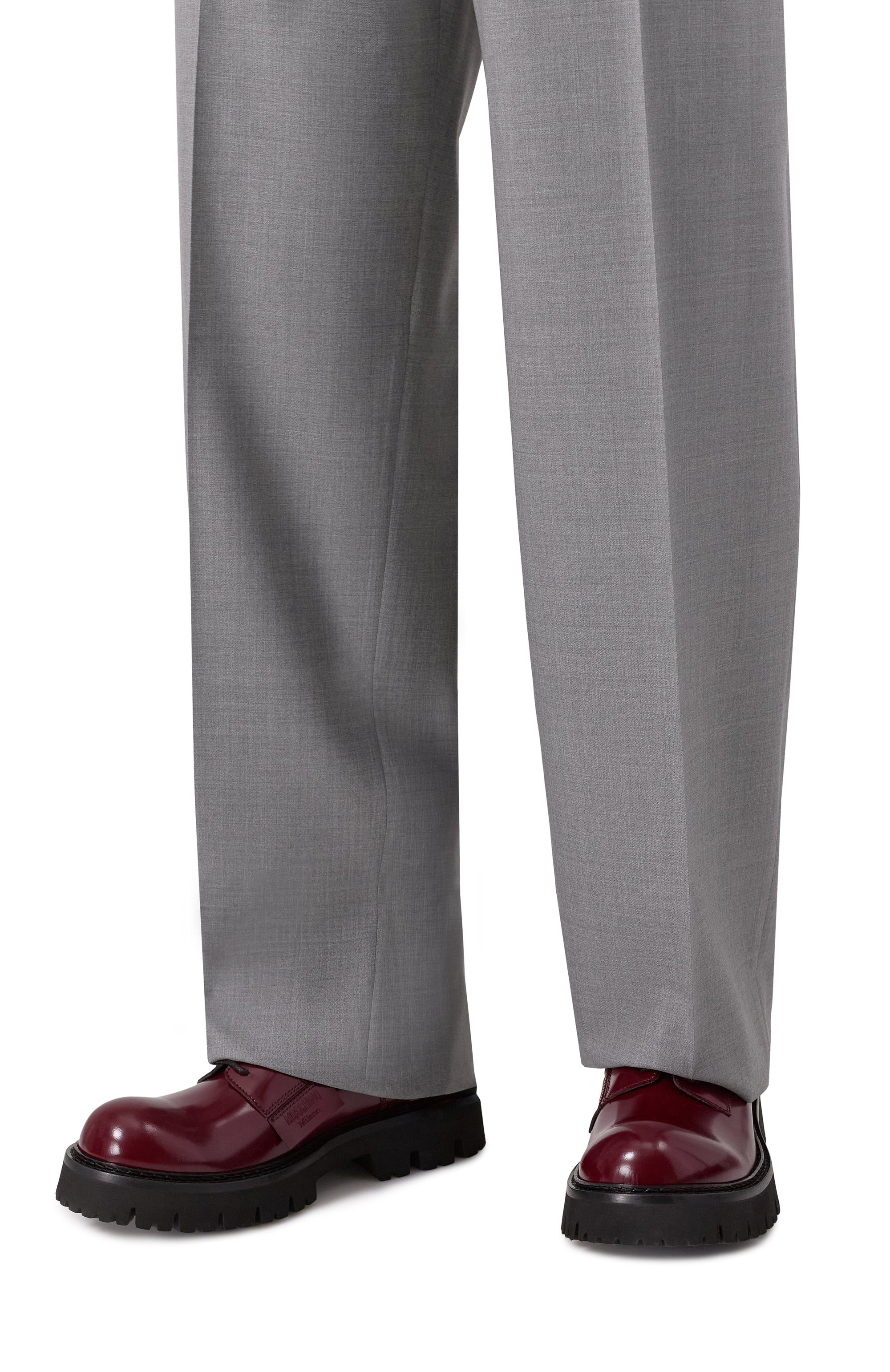 Кожаные дерби MOSCHINO, арт. MB10504G0N/GB5, фото 3