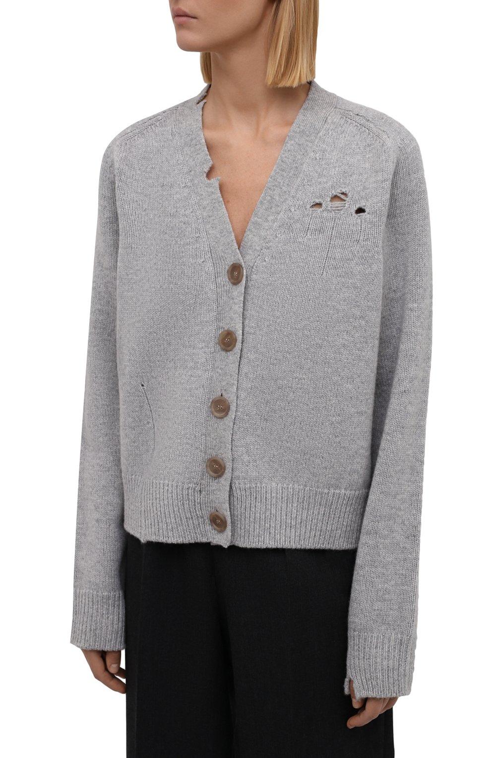 Шерстяной кардиган MAISON MARGIELA, арт. S51GP0238/S17486, фото 3