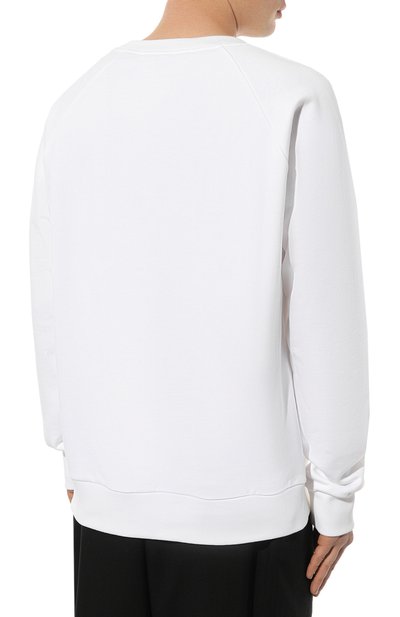 Хлопковый свитшот BALMAIN, арт. AH0JQ005BB04, фото 4
