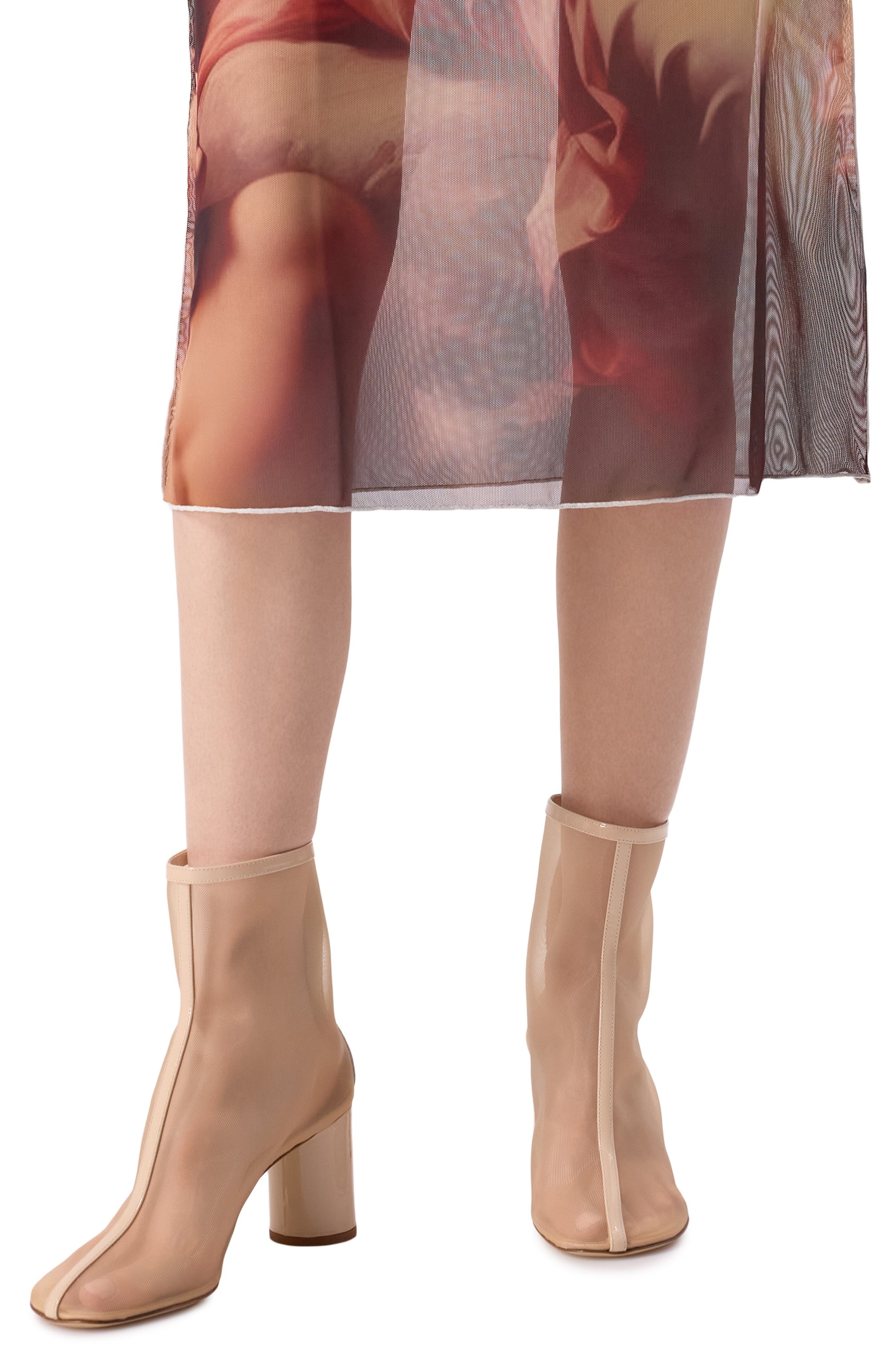 Текстильные ботильоны mavie MATTIA CAPEZZANI, арт. W380/RETE+VERNICE, фото 3