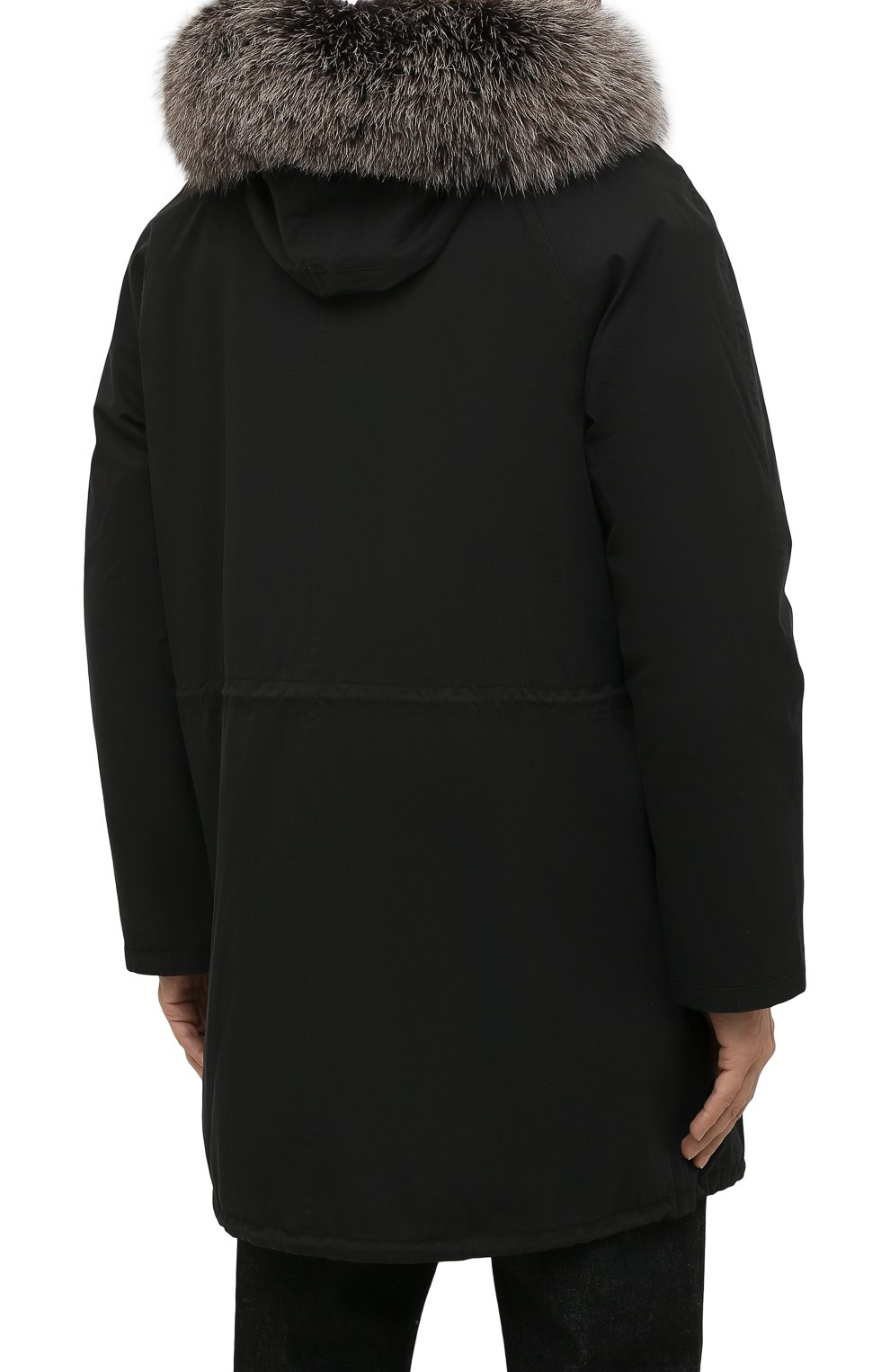 Пуховая парка с меховой подкладкой YVES SALOMON, арт. 21WHM01890F52X, фото 4