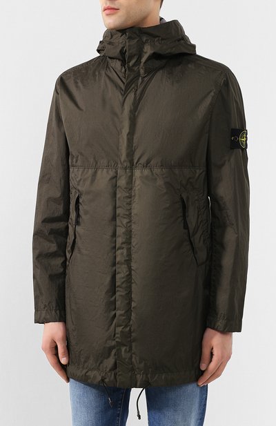 Парка STONE ISLAND хаки цвета по цене 79950 руб., арт. 721570323, фото 3 Парка STONE ISLAND, арт. 721570323, фото 3