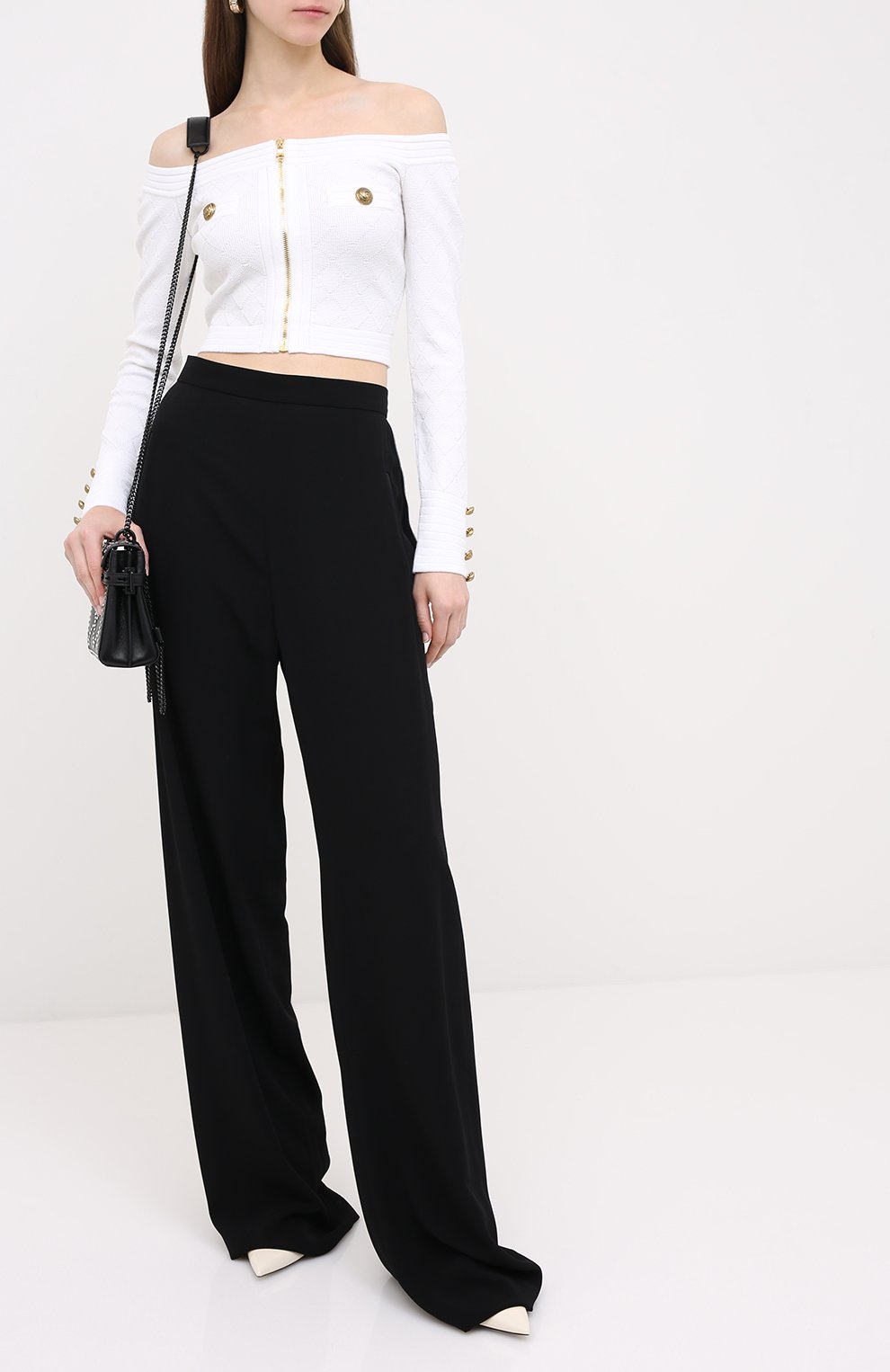 Топ из вискозы BALMAIN, арт. UF10526/K110, фото 2