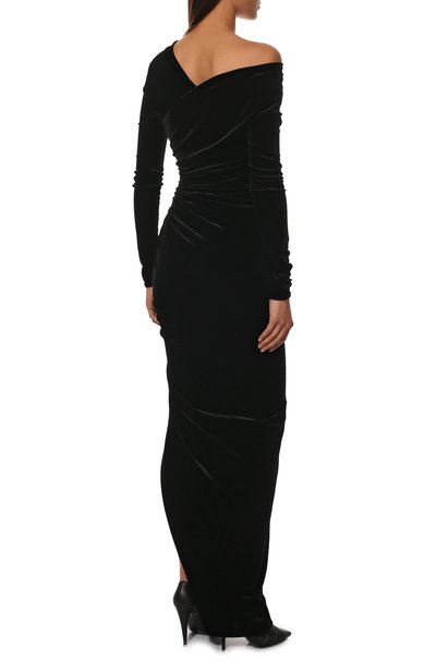 Бархатное платье ALEXANDRE VAUTHIER, арт. 193DR1103 0193-1144, фото 4