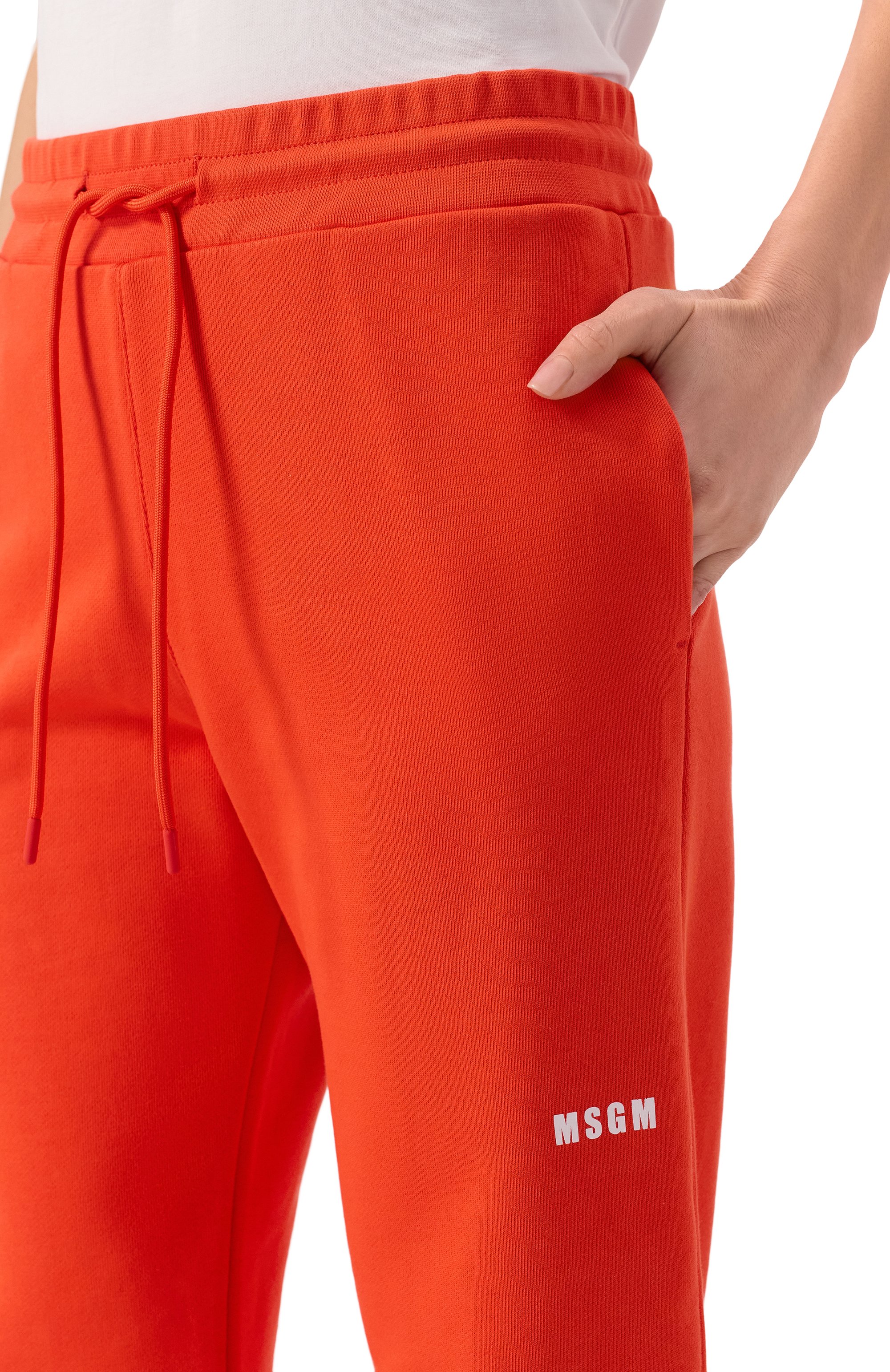 Хлопковые джоггеры MSGM, арт. 3841MDP500/257000, фото 5