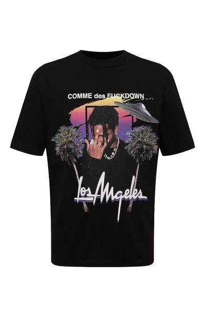 Хлопковая футболка COMME DES FUCKDOWN, арт. CDFU1637STMM, фото 1
