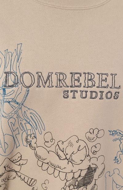 Хлопковый свитшот DOMREBEL, арт. GIGGLES/SWEATSHIRT, фото 5