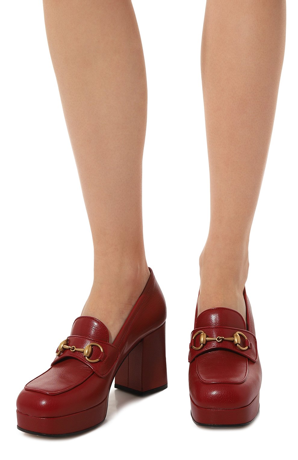 Кожаные туфли GUCCI, арт. 572228 0G0V0, фото 3