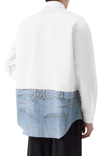 Хлопковая рубашка MOSCHINO, арт. A0228/0235, фото 4