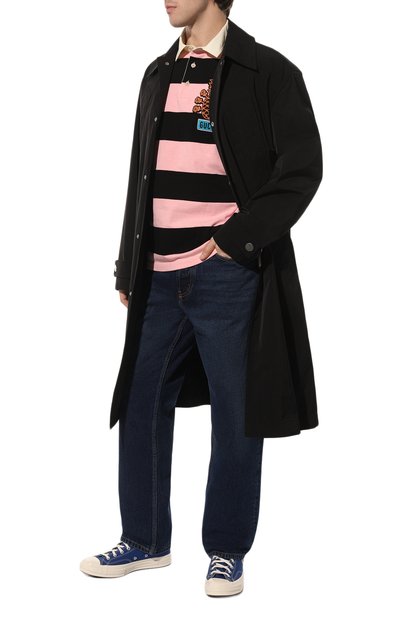 Текстильные кеды comme des garcons play x converse COMME DES GARCONS PLAY, арт. 171846, фото 2