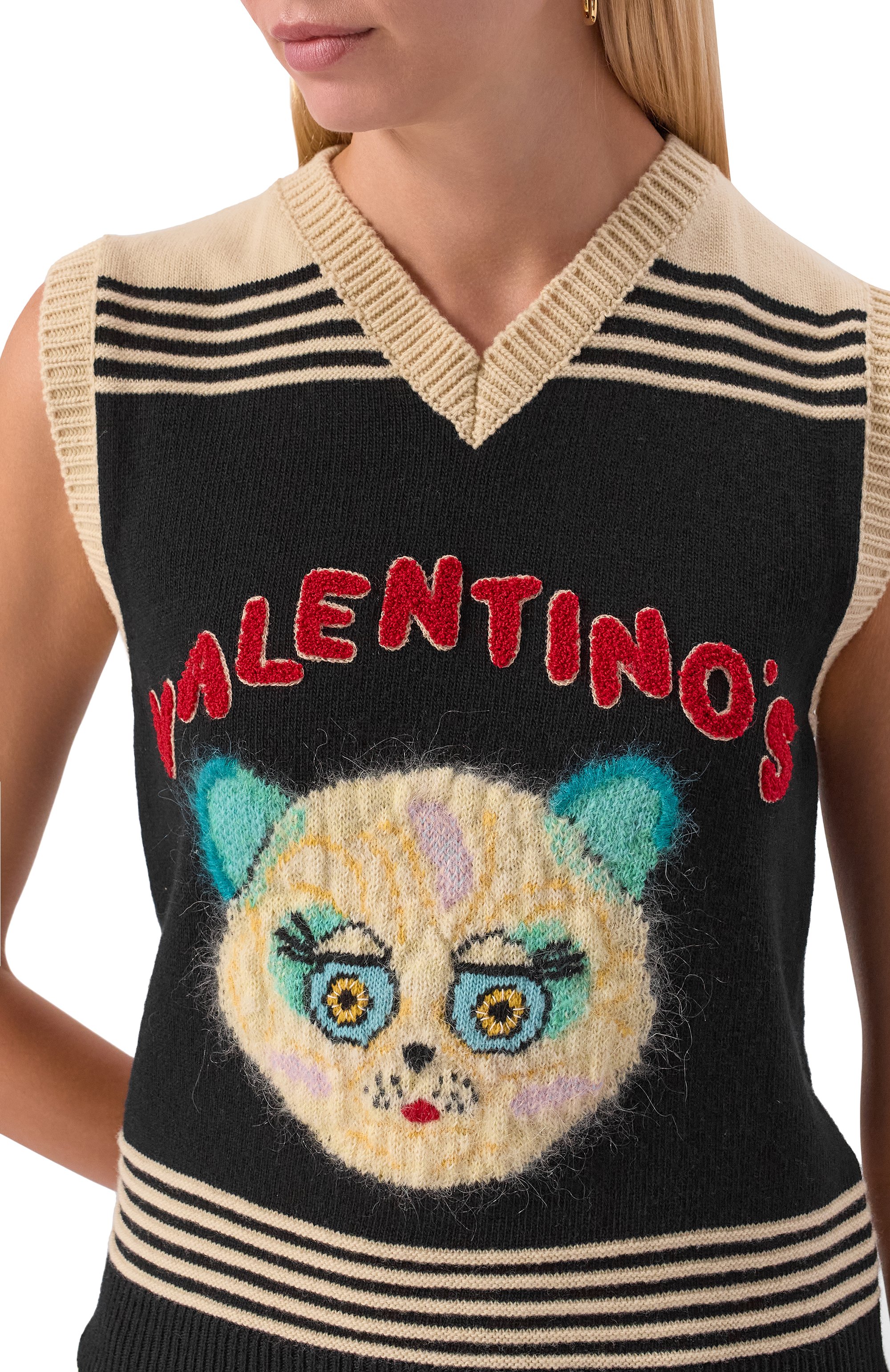 Шерстяной жилет VALENTINO, арт. 7B3K400Q/9KA, фото 5