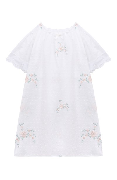Хлопковая сорочка AMIKI CHILDREN, арт. VANESSA/WHITE FL0WERS