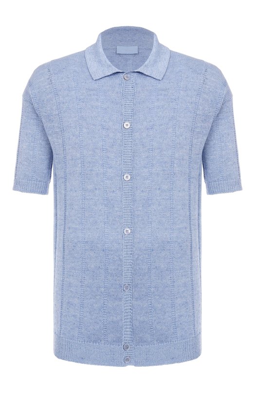 Кардиган изо льна и хлопка MVST MS60-1233-01MUBIG Голубой MS60-1233-01MUBIG