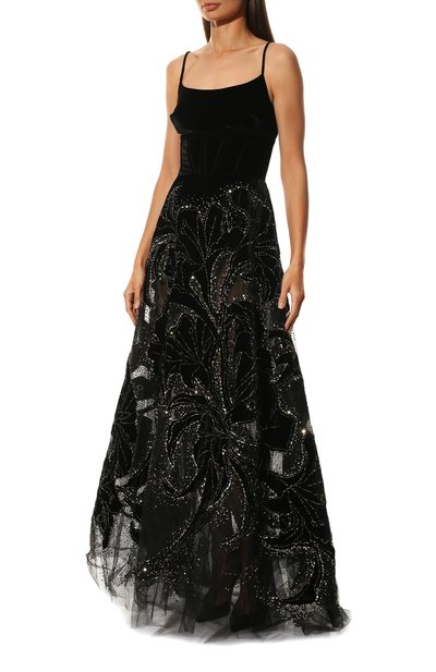 Платье ELIE SAAB черного цвета по цене 1255000 руб., арт. 9213, фото 3 Платье ELIE SAAB, арт. 9213, фото 3