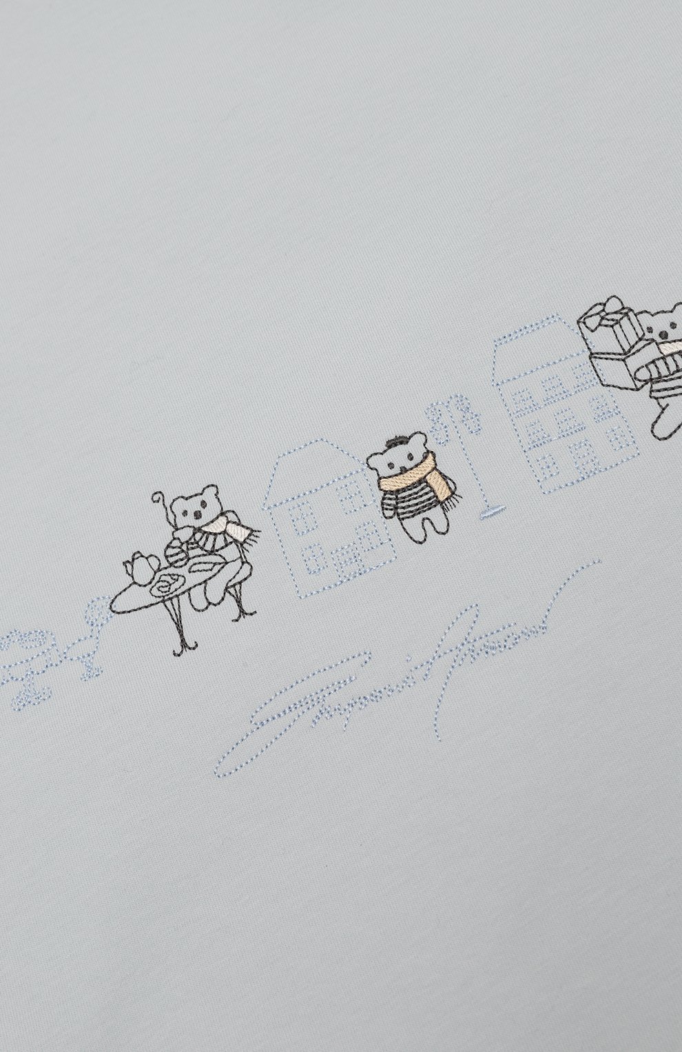 Хлопковое одеяло EMPORIO ARMANI, арт. 6LN801/NJ0EZ, фото 3