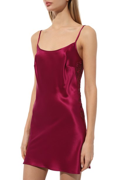 Шелковая сорочка MARJOLAINE фуксия цвета по цене 65110 руб., арт. 3SOI0107, фото 3 Шелковая сорочка MARJOLAINE, арт. 3SOI0107, фото 3