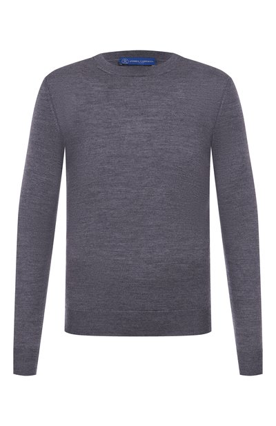 Мужской джемпер из шерсти и шелка ANDREA CAMPAGNA, арт. M5625-5300