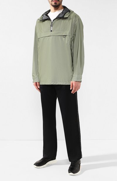 Анорак с капюшоном IENKI IENKI зеленого цвета по цене 74500 руб., арт. AN0RAK MAN/REFLECTIVE NYL0N, фото 2 Анорак с капюшоном IENKI IENKI, арт. AN0RAK MAN/REFLECTIVE NYL0N, фото 2