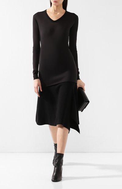 Шелковый лонгслив RICK OWENS, арт. RP19S6200/JR, фото 2