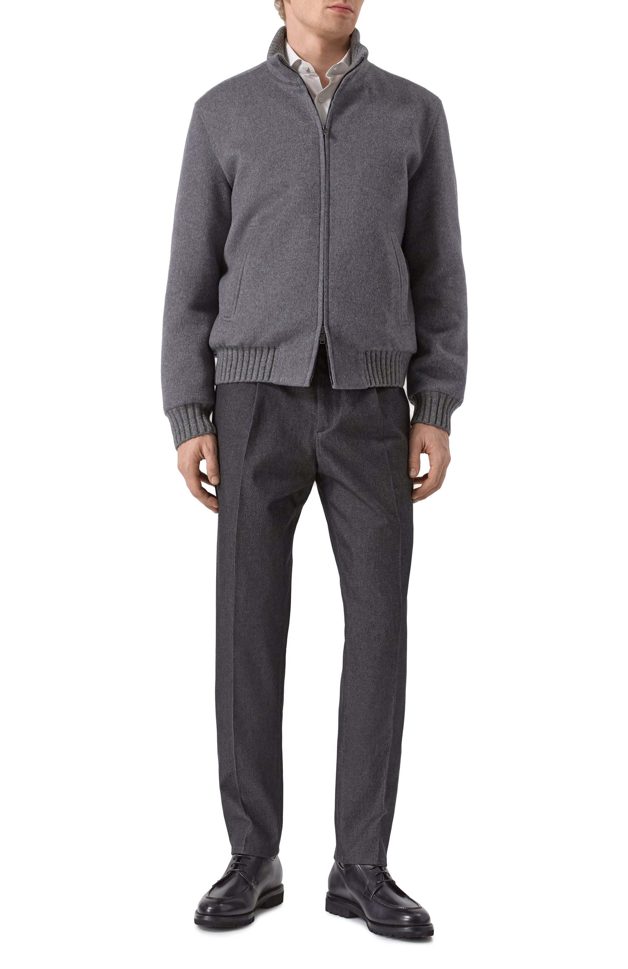 Кашемировый бомбер с подкладкой из норки MVST, арт. FTXTRECK-ES4275V/LC1599, фото 2