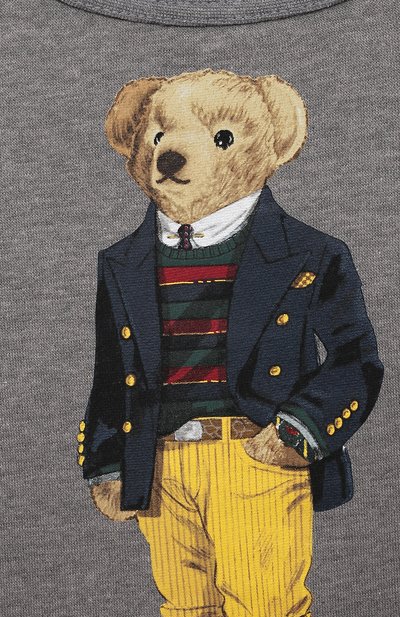 Хлопковый свитшот POLO RALPH LAUREN, арт. 320853796, фото 3