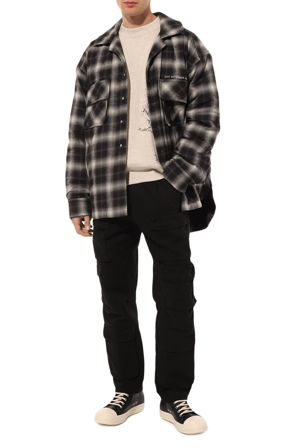 Хлопковый свитшот DOMREBEL, арт. M QUACK SWEATHSHIRT/SWEATSHIRT, фото 2