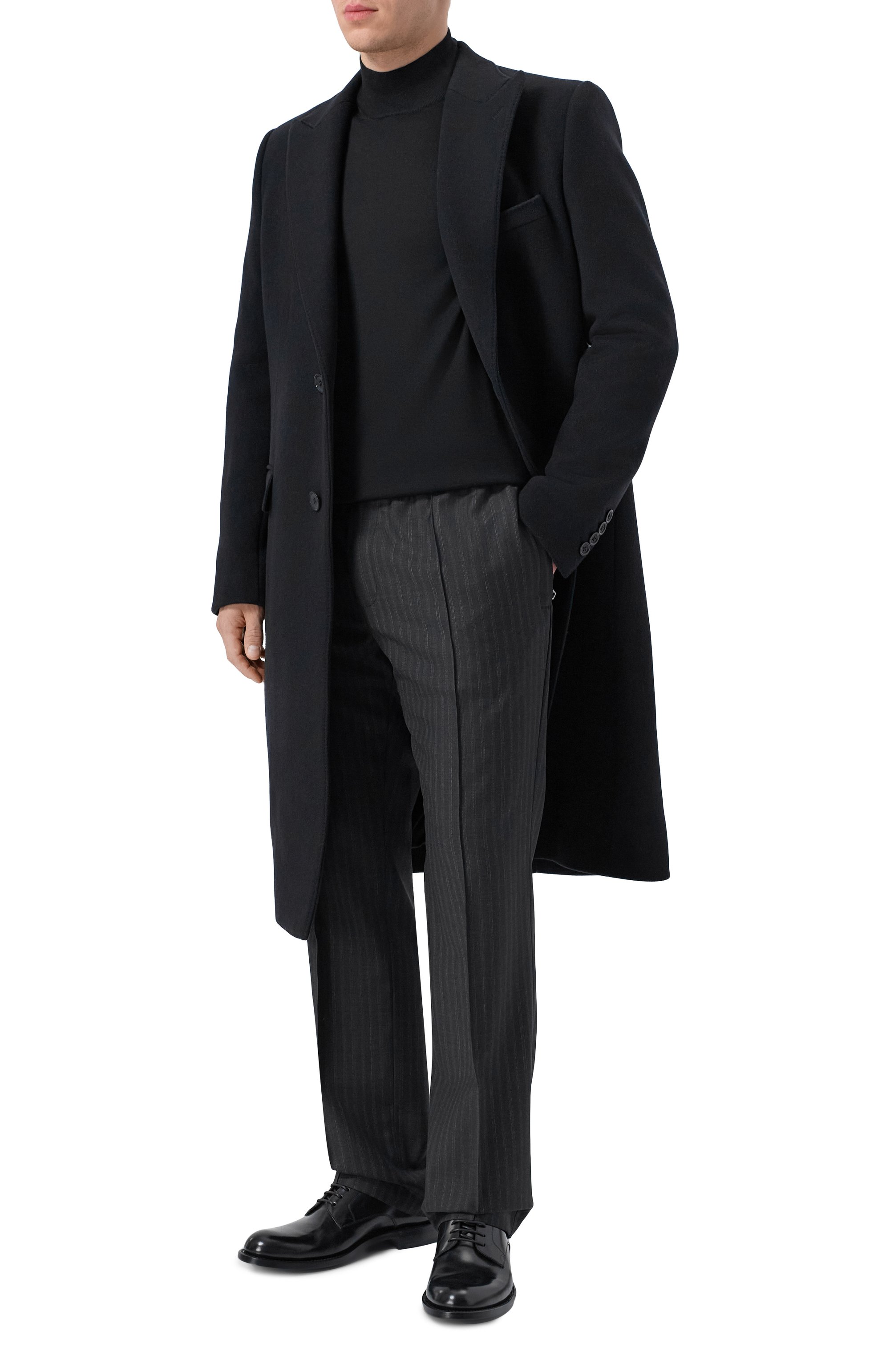 Шерстяные брюки DOLCE & GABBANA, арт. GP1M2T/FR2ZX, фото 2