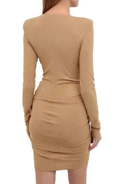 Платье из вискозы ALEXANDRE VAUTHIER, арт. 203DR1331B 1029C-203, фото 4
