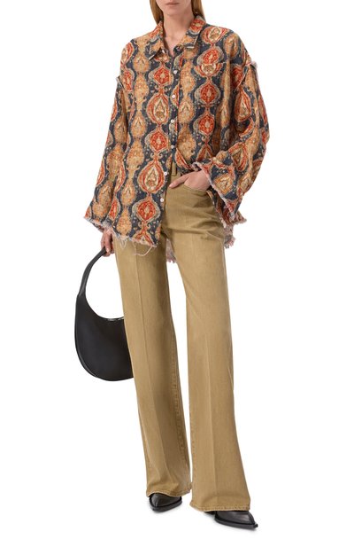 Хлопковая рубашка R13, арт. R13WR075-R662B, фото 2