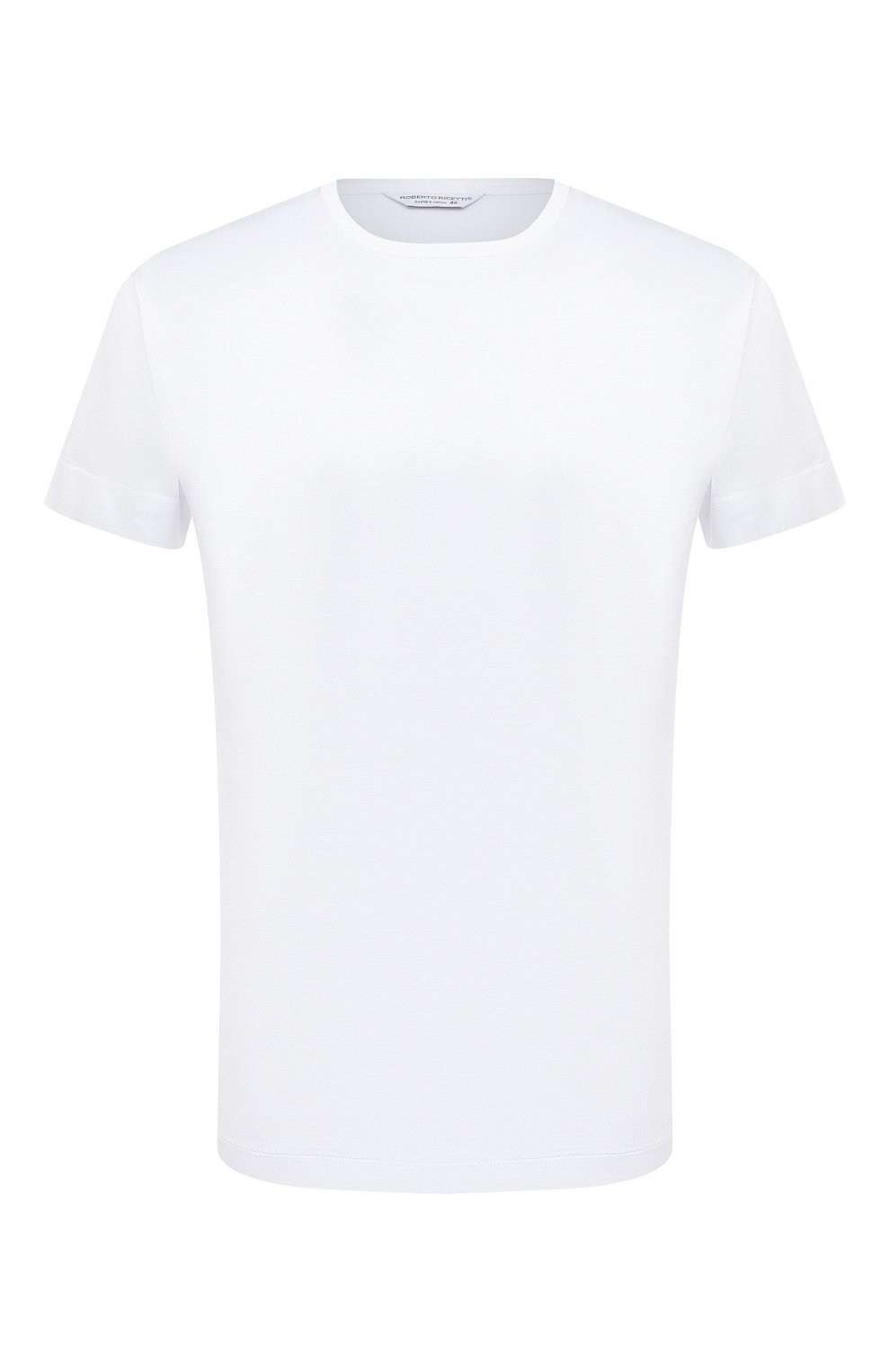 Хлопковая футболка ROBERTO RICETTI, арт. RRJ300-21 MAGLI.GIR0C0LL0 M/M/MA1B, фото 1