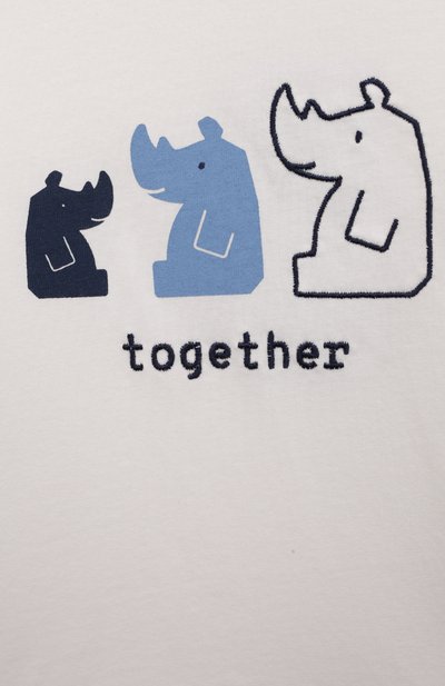 Хлопковый лонгслив SANETTA, арт. 902297, фото 3