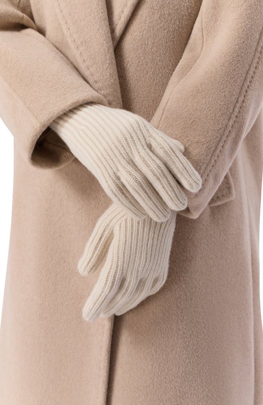 Перчатки Mateo из шерсти и кашемира Canoe 6504701 Кремовый  6504701 Фото 2