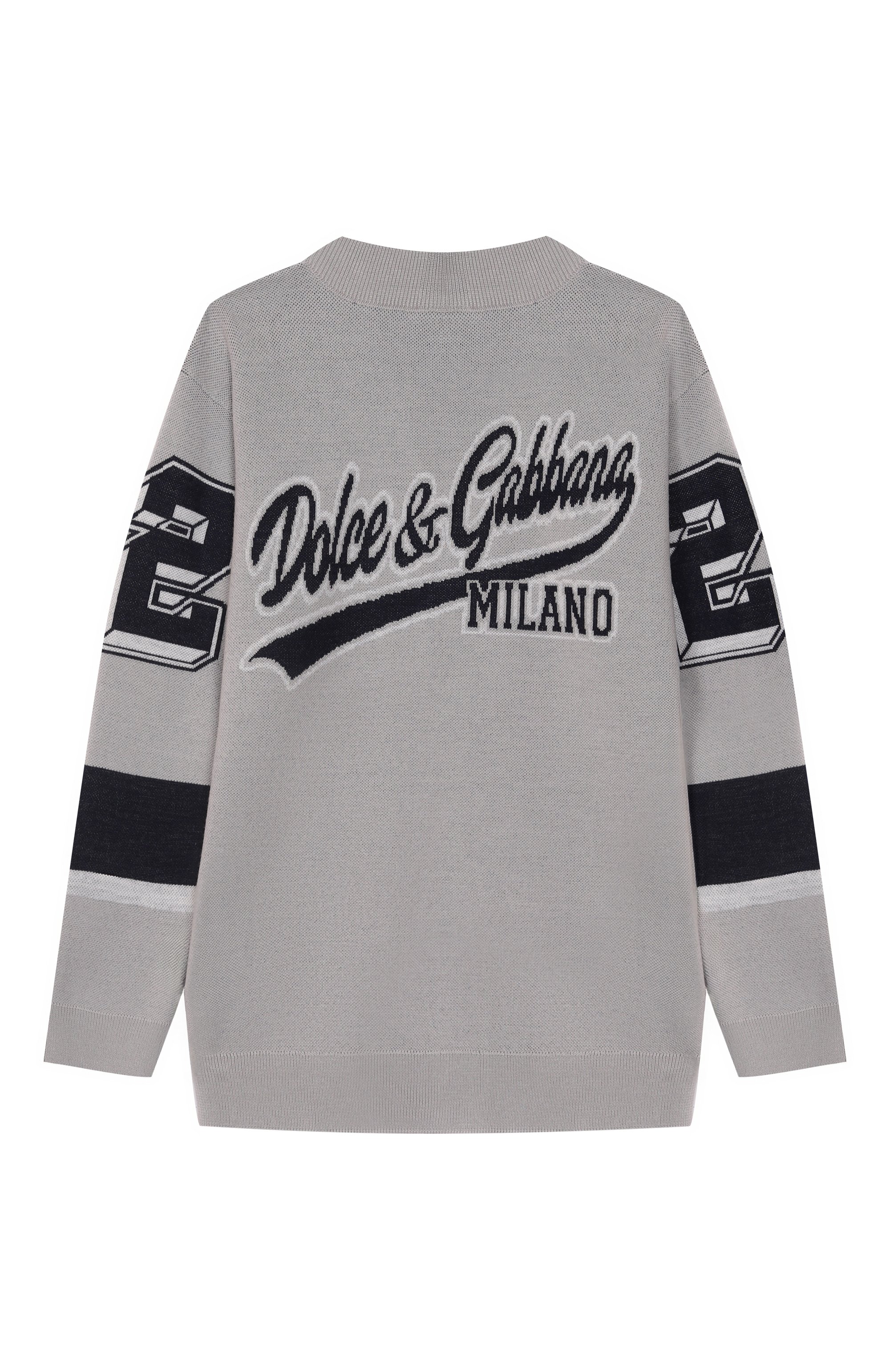 Шерстяной кардиган DOLCE & GABBANA, арт. L4KWH0/JDVBB/8-12+, фото 2