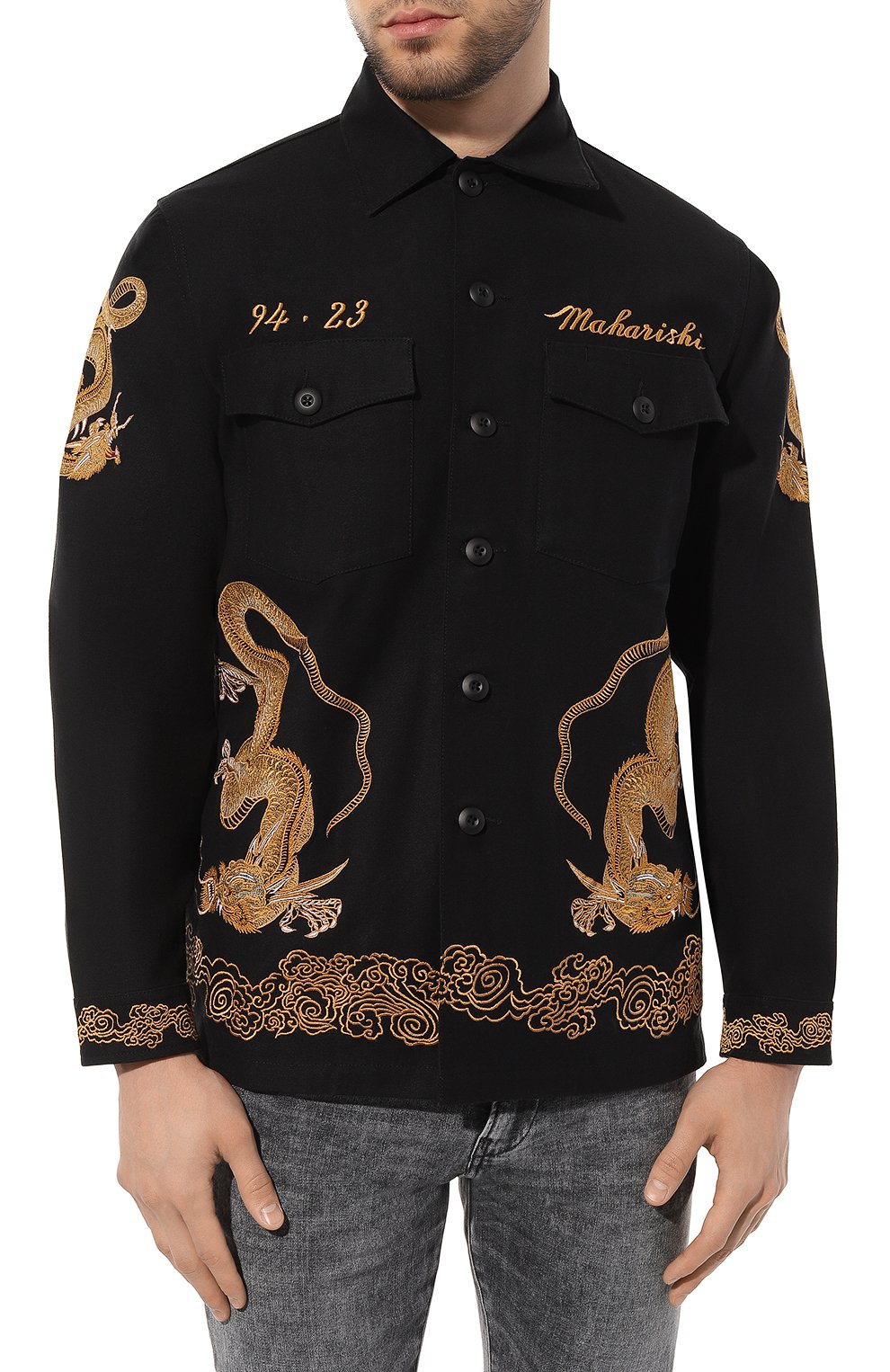 Хлопковая рубашка MAHARISHI, арт. 4213, фото 3