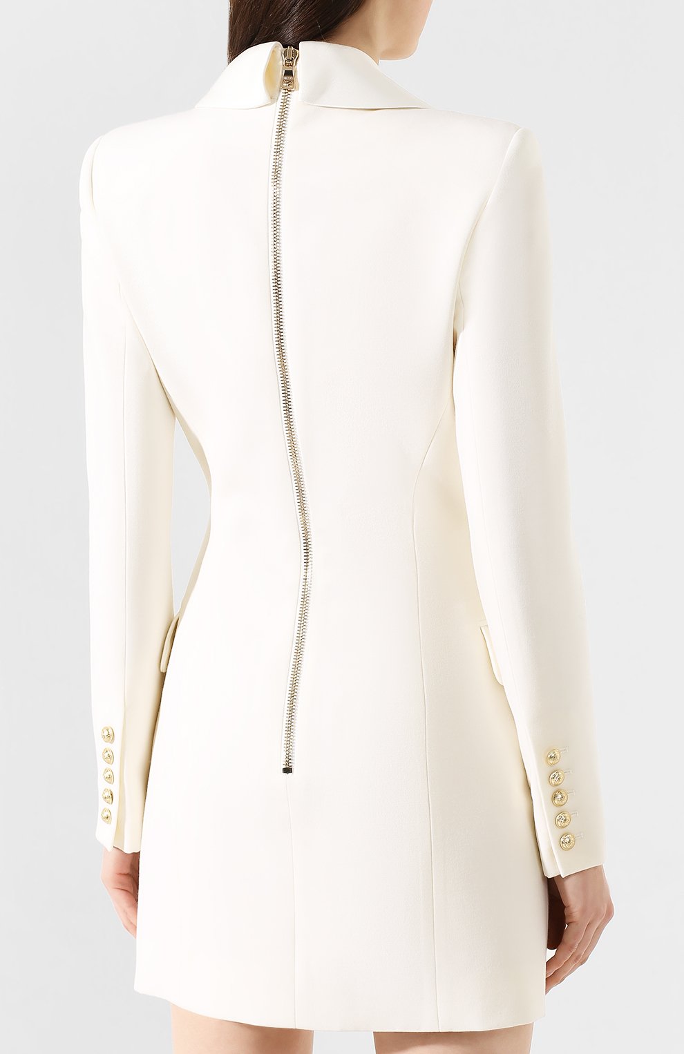 Шерстяное платье BALMAIN, арт. TF16224/167L, фото 4