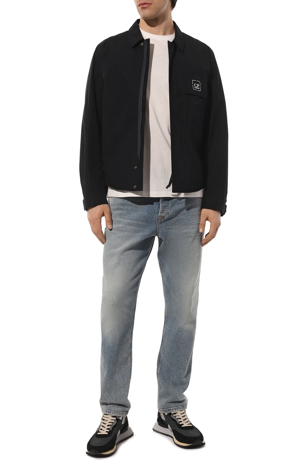 Хлопковая футболка C.P. COMPANY, арт. 14CMTS046A-005100W, фото 2