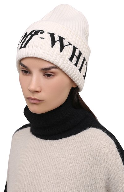 Шерстяная шапка OFF-WHITE, арт. 0WLA017F21KNI002, фото 2