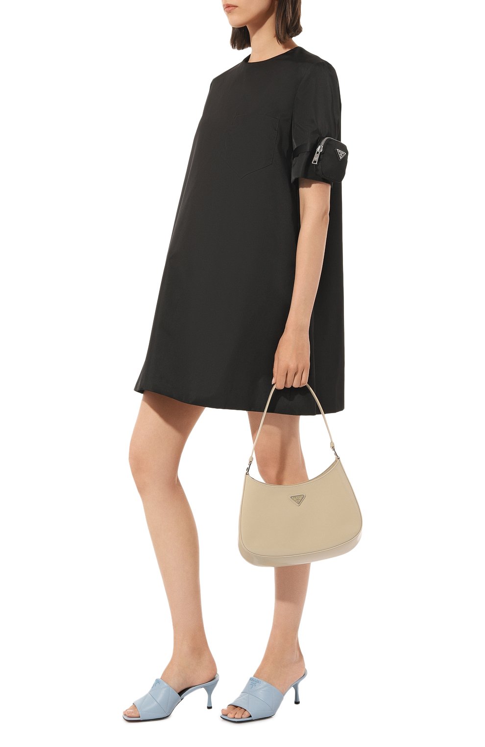 Платье PRADA черного цвета по цене 195000 руб., арт. 230620-1WQ8-F0002-201, фото 2 Платье PRADA, арт. 230620-1WQ8-F0002-201, фото 2