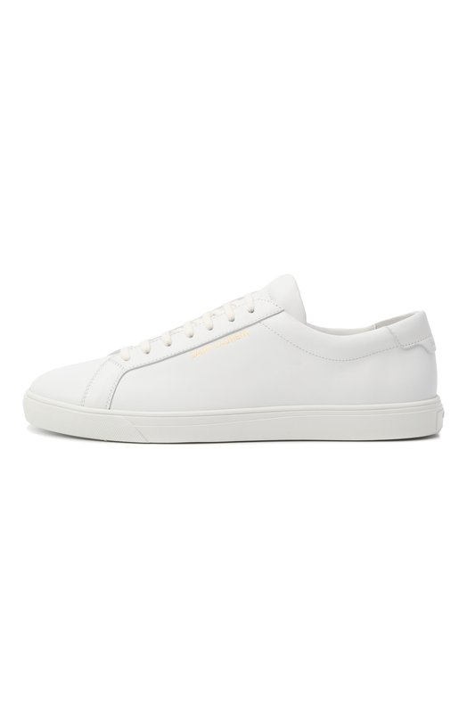 Кожаные кеды Andy Saint Laurent 606833/0M500 Белый  606833/0M500 Фото 4