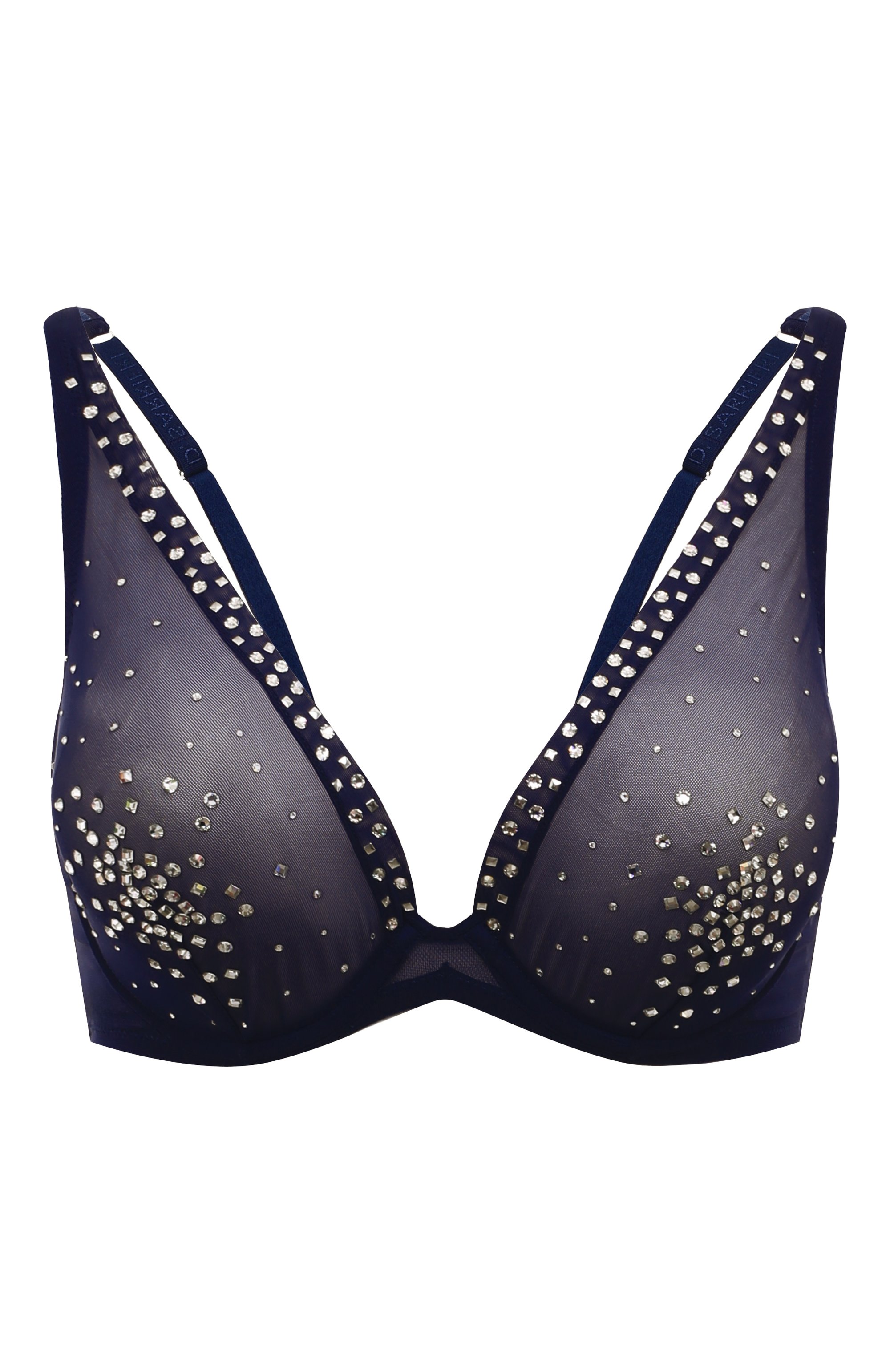 Бюстгальтер с мягкой чашкой I.D. SARRIERI синего цвета по цене 54140 руб., арт. M41581, фото 1 Бюстгальтер с мягкой чашкой I.D. SARRIERI, арт. M41581, фото 1