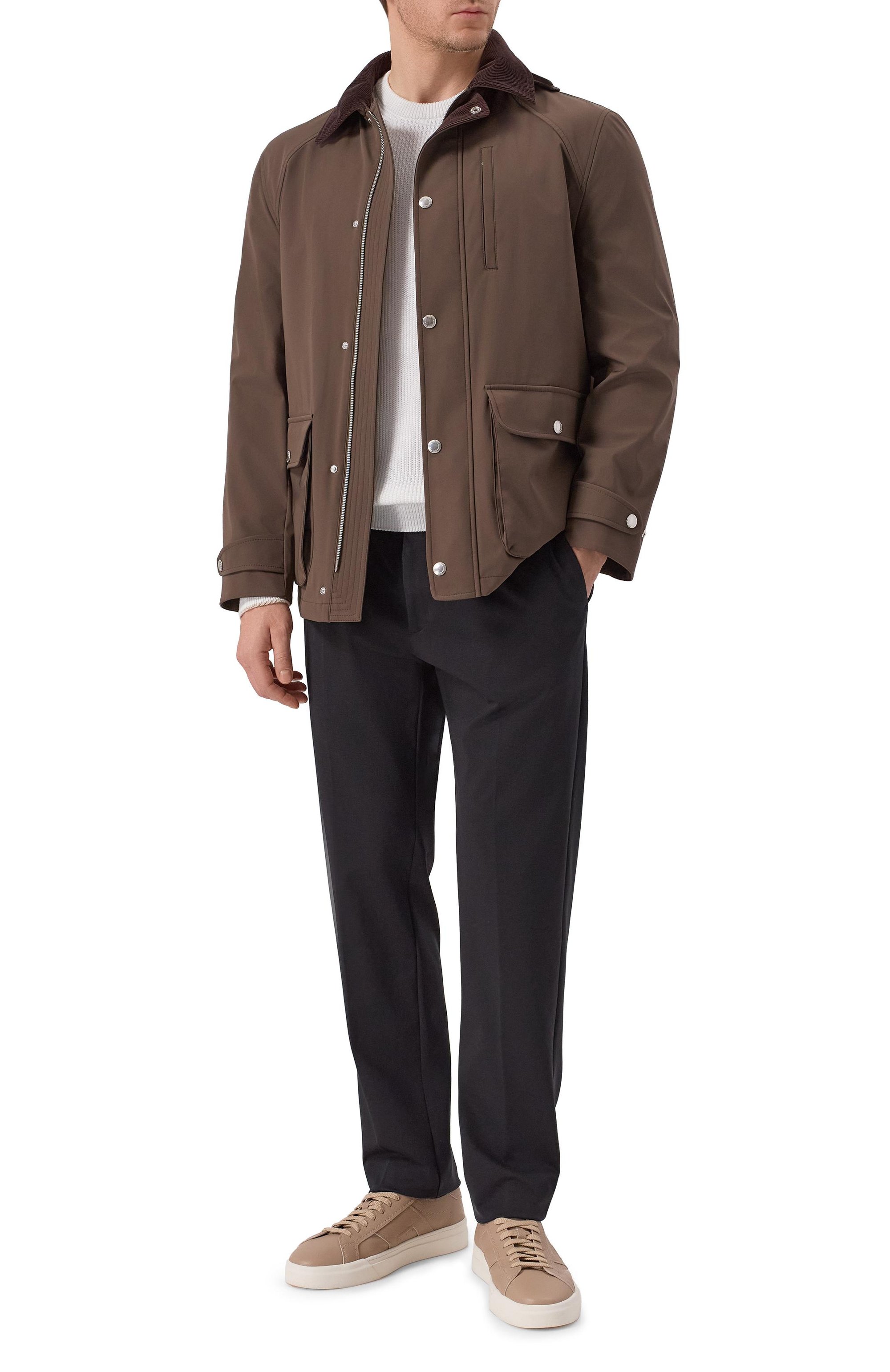 Хлопковый свитер PAUL&SHARK, арт. 26411529_001, фото 2