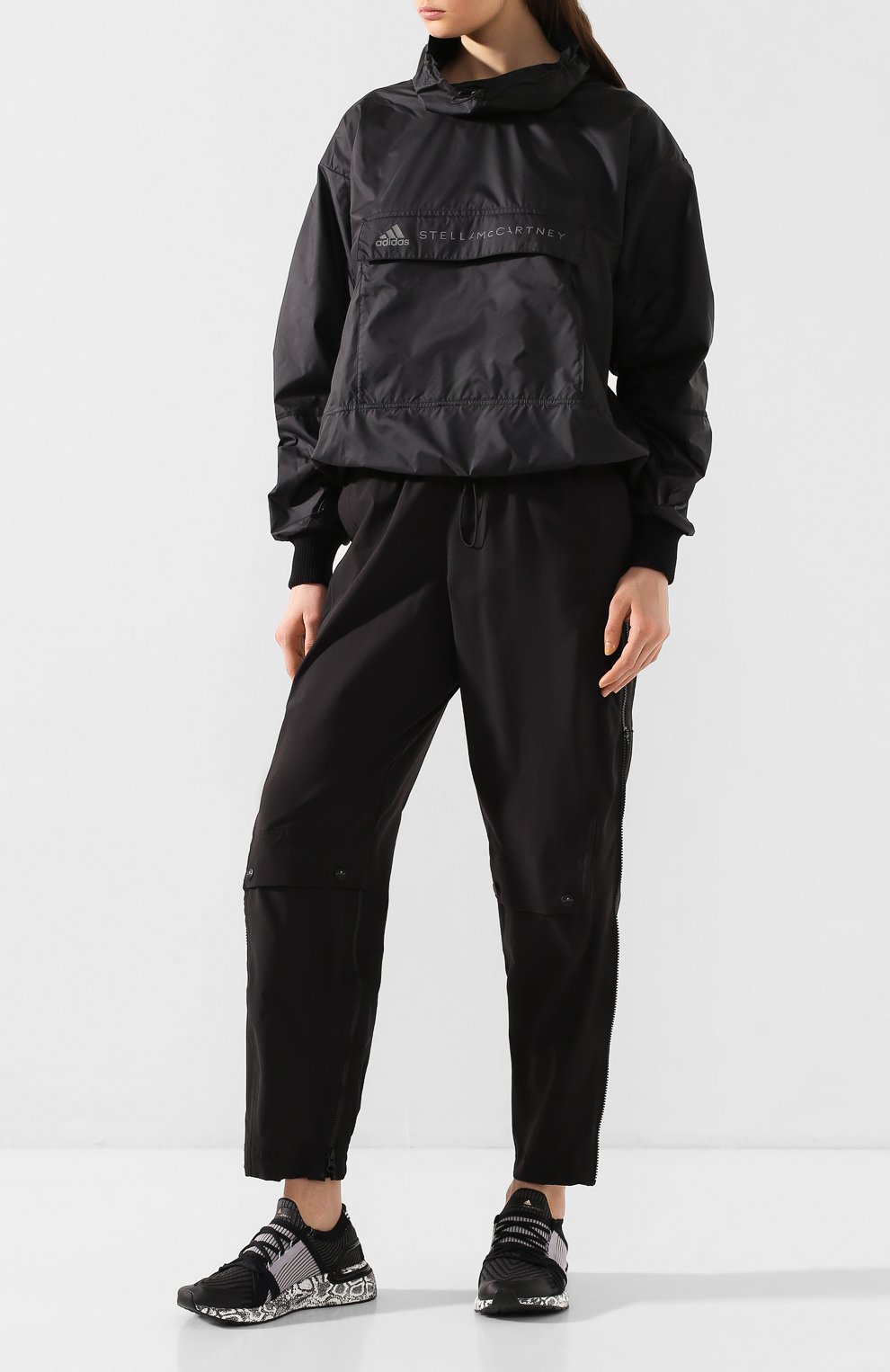 Брюки ADIDAS BY STELLA MCCARTNEY черного цвета по цене 12600 руб., арт. FS7574, фото 2 Брюки ADIDAS BY STELLA MCCARTNEY, арт. FS7574, фото 2